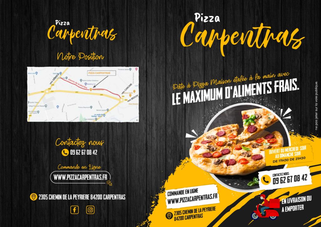 Pizza Carpentras N°1 sur Carpentras